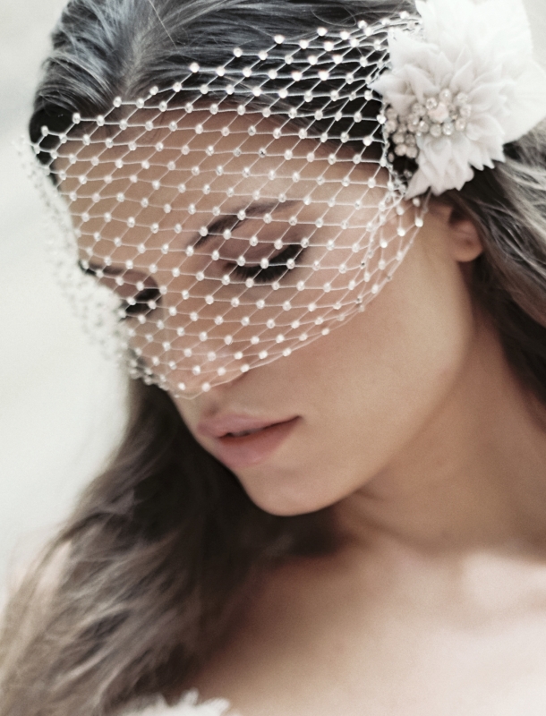 Enchanted Atelier - Fall 2014 Accessories - Marie Luxe Veil </p>

<p>Photography by